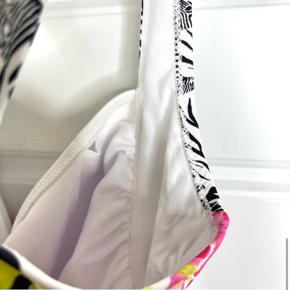 JOHNNY WAS Fay Boho Floral Ruched One Piece Swimsuit NEW Size 2X - Picture 10 of 14